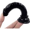 WARFVXIA Fallo anale Fallo realistico Mini dildo Materiale morbido in silicone con potente ventosa Plug anale piccolo e bello Una varietà di colori per la tua scelta Giocattoli sessuali(Schwarz)