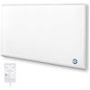Hocosyme Pannello Radiante Infrarossi 600W con Termostato Touch - 80°-120°Temperatura di Lavoro - Montaggio a Parete