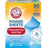 Arm & Hammer Arm and Hammer Power - Detersivo per bucato Fresh Linen da 50 ct, fino a 100 piccoli carichi, detergente ultraconcentrato per una pulizia profonda, detersivo per lavatrice
