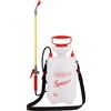 Baroni Home Pompa a spalla manuale, Nebulizzatore a Pressione manuale, Spruzzatore Manuale 5 Litri per Giardinaggio, Concimazione, Diserbo e Disinfestazione (5 L)