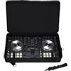 Growalleter Custodia protettiva da viaggio per controller e accessori Pioneer DDJ SR2 /DDJ-SR/DDJ 202 /S4 Mk3 DDJ-REV1 /Mixtrack Platinum FX e Hercules Inpulse 500 con tracolla regolabile (per SR2)