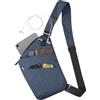 Tibroni Sling Bag, borsa a tracolla da uomo, anti-furto, borsa a tracolla da uomo, borsa da uomo, piccola