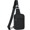 Tibroni Sling Bag Borsa a tracolla da uomo e da donna con blocco RFID, borsa a tracolla da uomo, piccola borsa a tracolla, adatta per spalle sinistra e destra