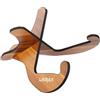 LINRAX GS1 Supporto per Chitarra in Legno, Porta Chitarra da Terra con Gomma Morbida, Stand Chitarra Universale per Chitarra Acustica Classica Elettrica Basso Ukulele Mandolino, Accessori Chitarra