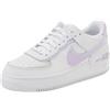 NIKE Air Force 1 Shadow, Sneaker Donna, Bianco Curry Scuro, 44 EU