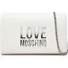 Love Moschino POLJC4260PP0MKD0100U, Borsa a Mano Donna, Bianco