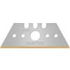 MARTOR 10 x Lama trapezoidale, Lama di ricambio Cutter, Coltello di sicurezza, 26 mm, affilato, in Erogatore, utilizzabile in 2 pieghe, n. 8852