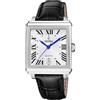 Festina Orologio Uomo F20681/1 On The Square cassa di Acciaio inossidabile 316l Grigio cinturino in Pelle Nero