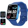 Tensky Orologio Smartwatch Uomo Donna 1,8 Smart Watch con Rispondi/Fai Chiamate, Alexa Integrata, 110+ Sport, Contapassi Monitoraggio Sonno SpO2 Frequenza Cardiaca, Impermeabile IP68, per Android iOS