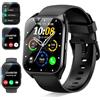 DUSONLAP Smartwatch Uomo Donna con Chiamate, 1.85 HD Orologio Smartwatch 110+ Sportive Smart Watch con Contapassi/Cardiofrequenzimetro/Cronometro, Impermeabil IP68 Fitness Tracker per Android iOS