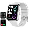 Tensky Orologio Smartwatch Uomo Donna 1,8 Smart Watch con Rispondi/Fai Chiamate, Alexa Integrata, 110+ Sport, Contapassi Monitoraggio Sonno SpO2 Frequenza Cardiaca, Impermeabile IP68, per Android iOS