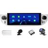 ANKEWAY Autoradio per Fiat 500 (2007-2015) con Android Auto e CarPlay Wireless, RDS Car Radio Android 13 Stereo[2G+32G] con Telecamera Retromarcia/Mic/Canbus BOX/Porta USB/Installazione App