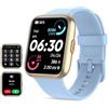 Tensky Orologio Smartwatch Uomo Donna 1,8 Smart Watch con Rispondi/Fai Chiamate, Alexa Integrata, 110+ Sport, Contapassi Monitoraggio Sonno SpO2 Frequenza Cardiaca, Impermeabile IP68, per Android iOS
