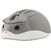 Elec Space Mouse Wireless Simpatico Cartone Animato a Forma di Criceto - Portatile da Viaggio 2.4GHz 1200DPI Ottico Cordless Con Ricevitore USB - Compatto Silenzioso per Laptop PC Comput