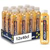 San Benedetto Aquavitamin C-POWER Gusto Arancia, Bevanda con alto contenuto di Vitamina C, Vitamine in Acqua Minerale, 12x400ml
