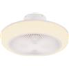 Trio lighting Italia S.r.l. Ventilatore a plafoniera led Mjolby d. 46 cm effetto cielo stellato