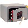 Stark Cassaforte a mobile 37,5x26x30 cm con chiave N3803 porta 8 mm in acciaio