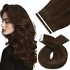 Moresoo Extension Biadesive Capelli Veri 60cm Uso Quotidiano #4 25g 10pz | Morbidi Al Tatto, Sfumatura Naturale, Look Sofisticato, Applicazione Rapida, Volume Extra
