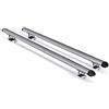 Generico Barre portatutto Portapacchi Auto (con corrimano Alti) Raven per Fiat Panda II (169) 03>12