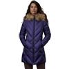 Blauer Impermeabile/Trench Lunghi Imbottito Piuma Piumino Lungo da Donna, 774PY Viola BLUASTRO INT. Paisley Viola, S