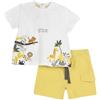 Chicco, Completo Bambino, T-shirt e Pantaloncini, con Tenere e Simpatiche Fantasie, Designed in Italy, Abbigliamento Neonato 0-24 Mesi, Idee Regalo Nascita