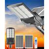 Gefolly SL-8800W Lampione Solare LED Esterno, 550000LM Led Lampioni da esterni, 6500K Luz de Seguridad Jardín, IP67 Impermeabili Lampioni da Esterni per Cortile,Giardino