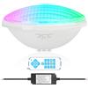 COOLWEST LED Piscina PAR56 36W Proiettore Piscina RGBW Multicolore Sincronizzatore Esterno con Telecomando IP68, AC 12V per Illuminazione da Giardino