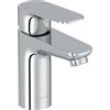 JACOB DELAFON Rubinetto per lavabo con scarico automatico, molto facile e veloce, installazione a risparmio idrico, materiale ottone cromato color cromo osar E29842-CP