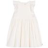 Petit Bateau A0cnq Abito Senza Maniche, Bianco, 6 Anni Bambina