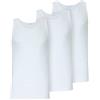Jockey Classico Gilet 3-Pack, Bianco Bianco XL