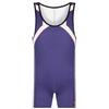Landofgenie Onesie da Uomo Pagliaccetto Monopezzo da Uomo Pigiama Sexy Tuta Aperta Apertura Sedere Body Blu Marino XL