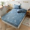Morbuy Lenzuolo sotto con Angoli Singolo/Matrimoniale, Elastici Poliestere Microfibra profondità 30cm - Vari Colori e Taglie Letto Singolo (Rami Blu,180x200+30cm)