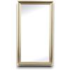 KORAT Specchio da Parete 30x60 cm con Cornice in Polistirene Disponibile in Tre Colori Specchio Rettangolare Leggero ed Elegante Ideale per Bagno, Camera, Ingresso, Decorazione, Shabby Chic (Oro)
