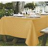 Cieffepi Home Collections Tovaglia DAMINA antimacchia impermeabile no stiro (140 x 400 cm, Giallo)