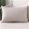ZZDZW Lusso Cuscino Copre Caso Federa Cuscino 50x70 40x70 60x80 Cm Rettangolare Copricuscino per Divano con Cerniera Federe Impermeabile per Divano Letto Copricuscini(Beige,50x70 cm(1pc))