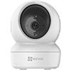 EZVIZ H6c - Telecamera di sicurezza PTZ Full HD per interni Smart Home Security da 2 MP, visione notturna intelligente, con monitoraggio automatico del movimento, WiFi, supporta scheda MicroSD,