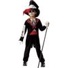 Rubie's Rubies Costume Catrin per bambino e bambina, Abito Catrin con giacca stampata con camicia, pantaloni, fascia e cappello, Katrinas, per Halloween, carnevale e compleanno