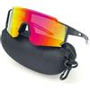 SAIIURV Occhiali da Sole Sportivi da Uomo e Donna, Occhiali da Sole Sportivi Polarizzati, Occhiali Da Ciclismo, Occhiali da Sole UV400, per Ciclismo, Corsa, Pesca, Guida