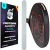 FRYMA Protezione Racchetta Padel Pack da 1 Paracolpi Copri Testa Trasparente Protettore Universale per Tutte Le Pale di Paddle Protezione Ruvida, Leggera, Resistente e Facile da Sostituire