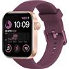 DDXCAW Smartwatch Uomo Donna, 1.85 Orologio Smartwatch con Effettua/Risposta Chiamate, 140 Sportive Smart Watch con Contapassi/Sonno/Cardiofrequenzimetro/SpO2, Impermeabil IP68 Smartband per Android iOS