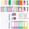 TONYLAIJIANTAO Instant Camera Accessories Bundle Compatible with Fujifilm Instax Mini 9 8 11 12 70 90 Camera Include Mini Photo Album, Film Frames, Wall Hang Frames, Border Stickers (bianco)
