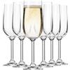 Krosno Bicchieri da Champagne Set di 6, 210 ml, Collezione Gema