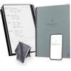 Rocketbook Fusion Planner Agenda Appunti Digitale Riutilizzabile, Formato Letter 21 cm x 29,7 cm, Grigio - Calendario Mensile e Settimanale, To-Do List Giornaliera, Pagine a Righe e Puntinate