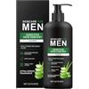 Lixuitme Crema Corpo Uomo con Aloe Vera, Idratante Intensivo, Firming Cream, Texture Non Grassa e Non Untuosa, Lenitivo Naturale con Estratti Vegetali, Adatto all'Uso Quotidiano su Tutti i Tipi di Pelle