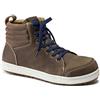 BIRKENSTOCK, Scarpe Antinfortunistiche Professionali QS 700, in Pelle Naturale, Marrone, Taglia 44 Unisex-Adulto, EU