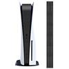 kwmobile Pellicola Protettiva Compatibile con Sony Playstation 5 Disc Edition - Protezione Adesiva Antigraffio Antipolvere - Adesivo PVC Effetto Carbonio