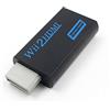 Vientiane Convertitore Wii a HDMI, Adattatore da Wii a HDMI, Supporta Tutte le Modalità di Visualizzazione Wii, con Audio Stereo e Uscita Video HD Display HDMI e jack da 3.5 mm, per Monitor e TV(Nero)
