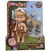 Simba And The Bear Masha 12 cm 4 soggetti con Amici Cuccioli, Multicolore, 109301057009