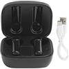 Jectse Auricolari Bluetooth Wireless, Auricolari Sportivi Stereo con metà in-Ear, Controllo Smart Touch Aggiornato, Scatola di Ricarica(Nero)
