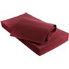 Terryshop74 5 Tovaglie TNT Tessuto non Tessuto 100 x 100 cm per bar ristoranti, confezione da 5 pezzi (5, Bordeaux)
